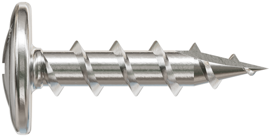 Simpson Strong-Tie S08C075KQC Wire-Lath Modified Truss-Head Screw — #8 x 3/4 in., #2 Phillips Head, Type 305 (100-Qty)