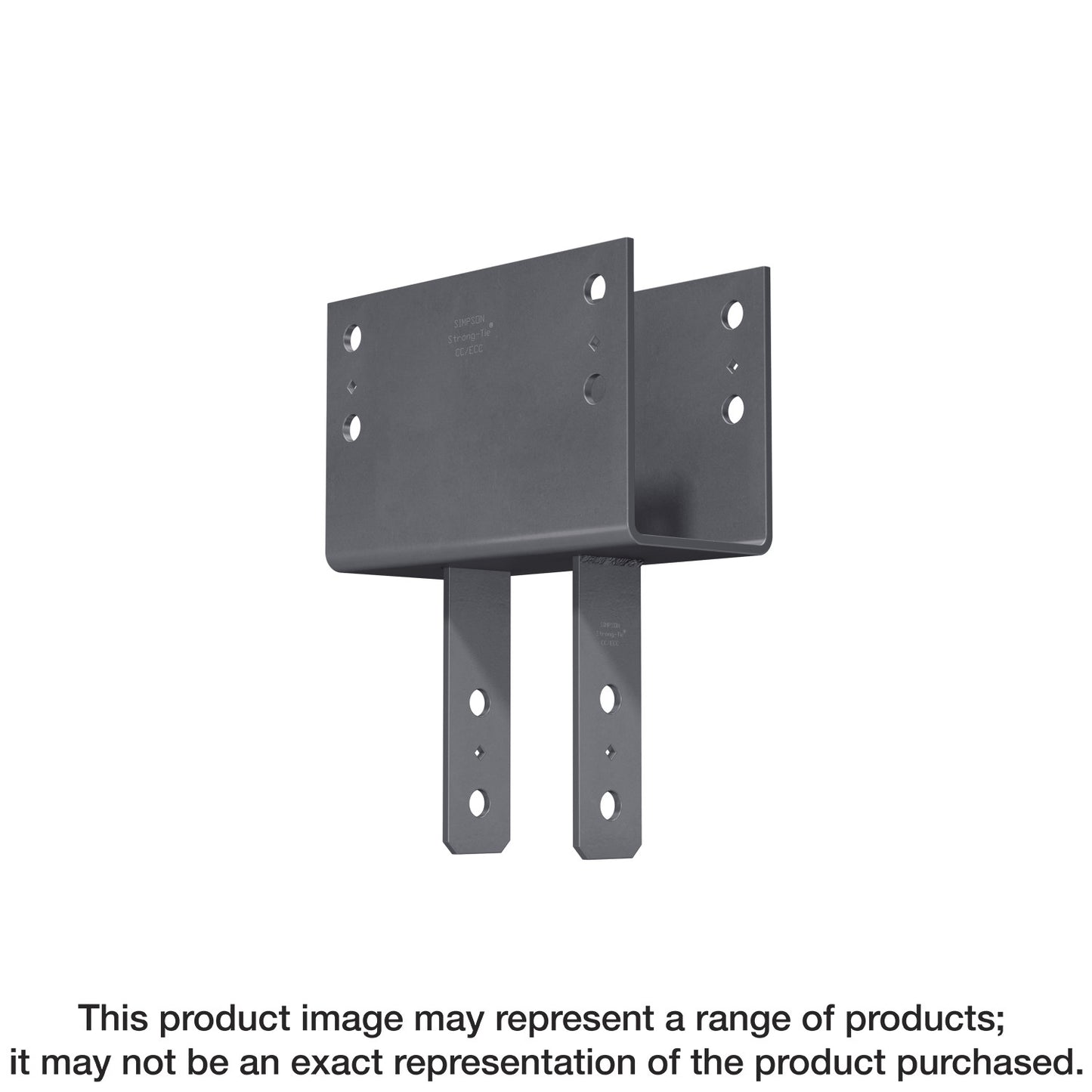 Simpson Strong-Tie CC5 1/4-8 CC Column Cap for 5-1/8 in. Beam, 8x Post