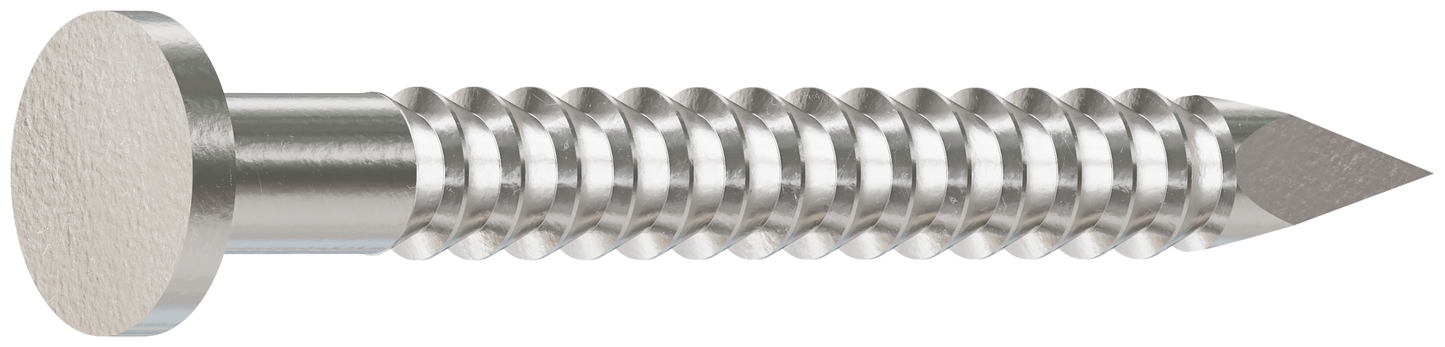 Simpson Strong-Tie T4HACN1 Common Nail, Annular Ring Shank — 1-1/2-in. x .148-in. Type 316 Stainless Steel (1 lb.) (Pack of 10)