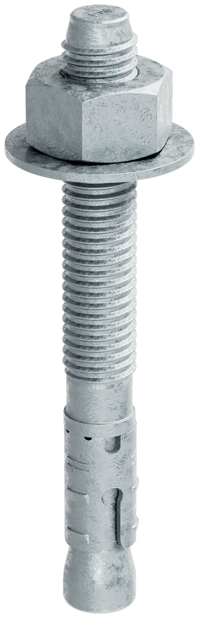 Simpson Strong-Tie STB2-50414MGF25 Strong-Bolt® 2 — 1/2 in. x 4-1/4 in. Mechanically Galvanized Wedge Anchor, Fully Assembled (25-Qty)