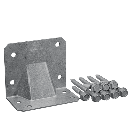 Simpson Strong-Tie HGA10KTHDG HGA Hot-Dip Galvanized Hurricane Gusset Angle with SDS Screws (10-Qty) (Pack of 6)