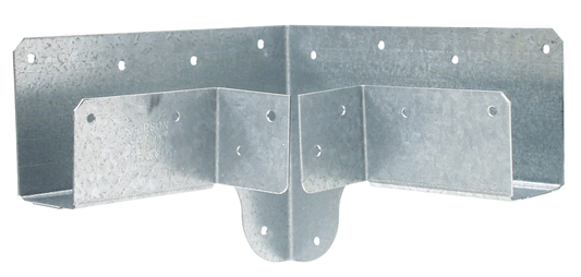Simpson Strong-Tie RTC42 RTC 18-Gauge Galvanized Rigid Tie® Corner for 2x Joist, 4x4 Post (Pack of 8)