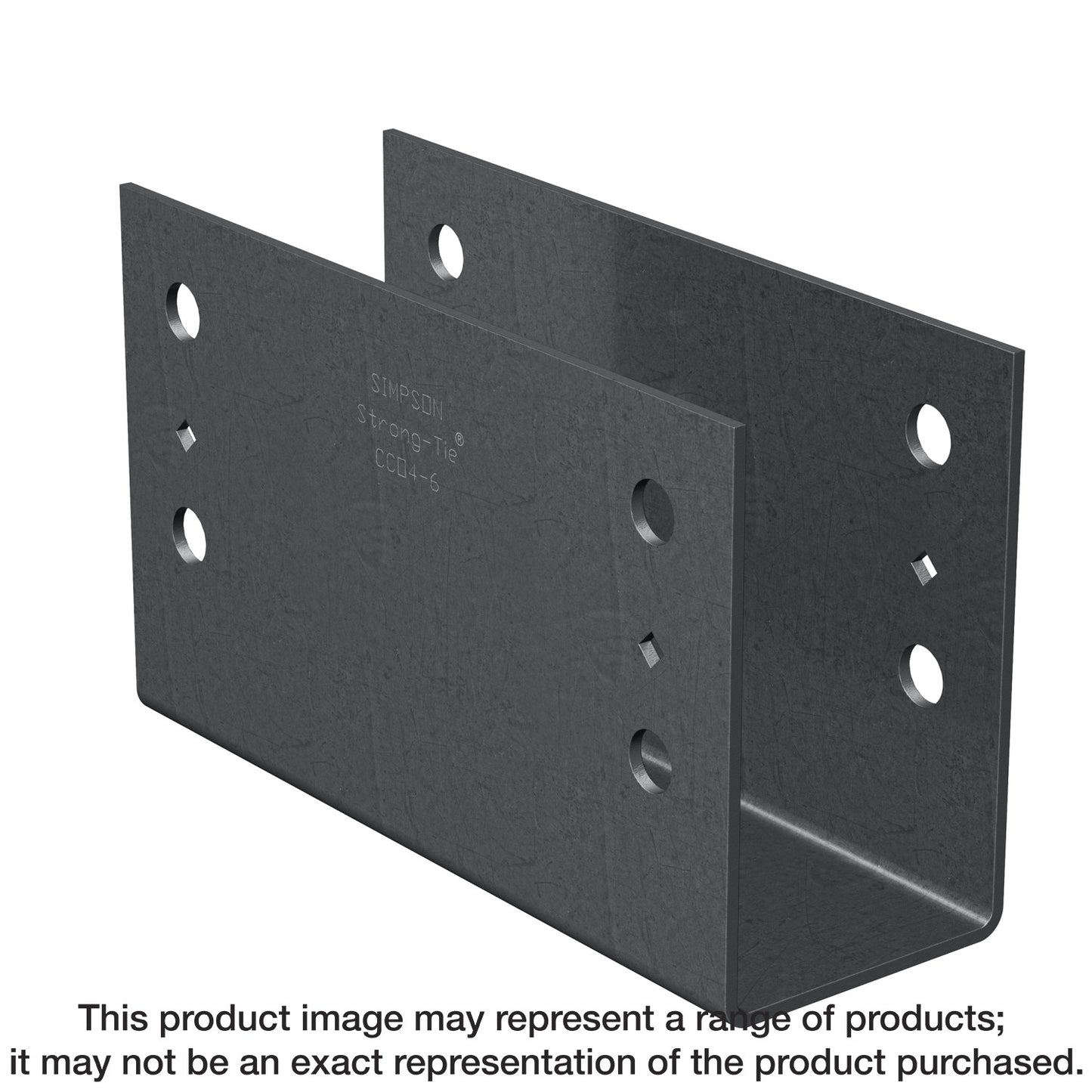 Simpson Strong-Tie CCO4 CCO Column Cap (No Legs) for 4x Beam, 4 in. Height