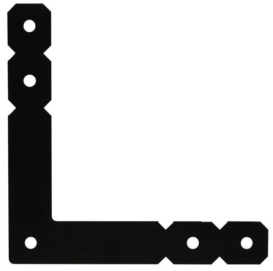 Simpson Strong-Tie OL OL 12 in. x 12 in. Black Powder-Coated Ornamental L Angle (Pack of 1000)