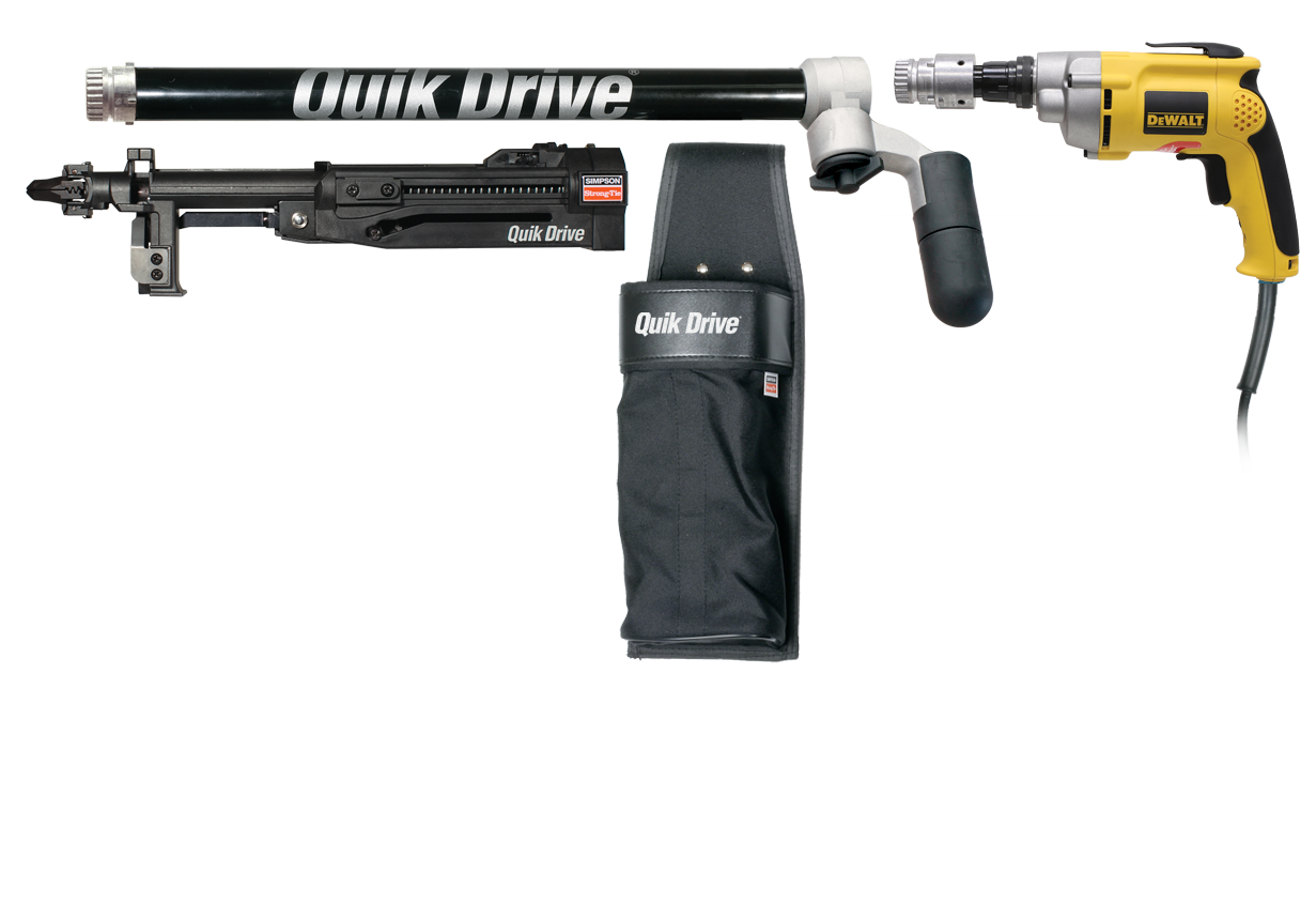 Simpson Strong-Tie PROSDX150G2DATK Quik Drive® PROSDX150G2 Steel-Decking System w/ DeWalt® 2000 RPM Adjustable Torque Motor