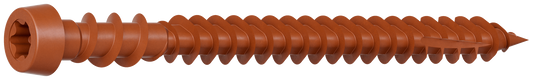Simpson Strong-Tie DCU238STN01 Deck-Drive™ DCU COMPOSITE Screw (Collated) — #10 x 2-3/8 in. Quik Guard® Tan 01 (1000-Qty) (Pack of 100)