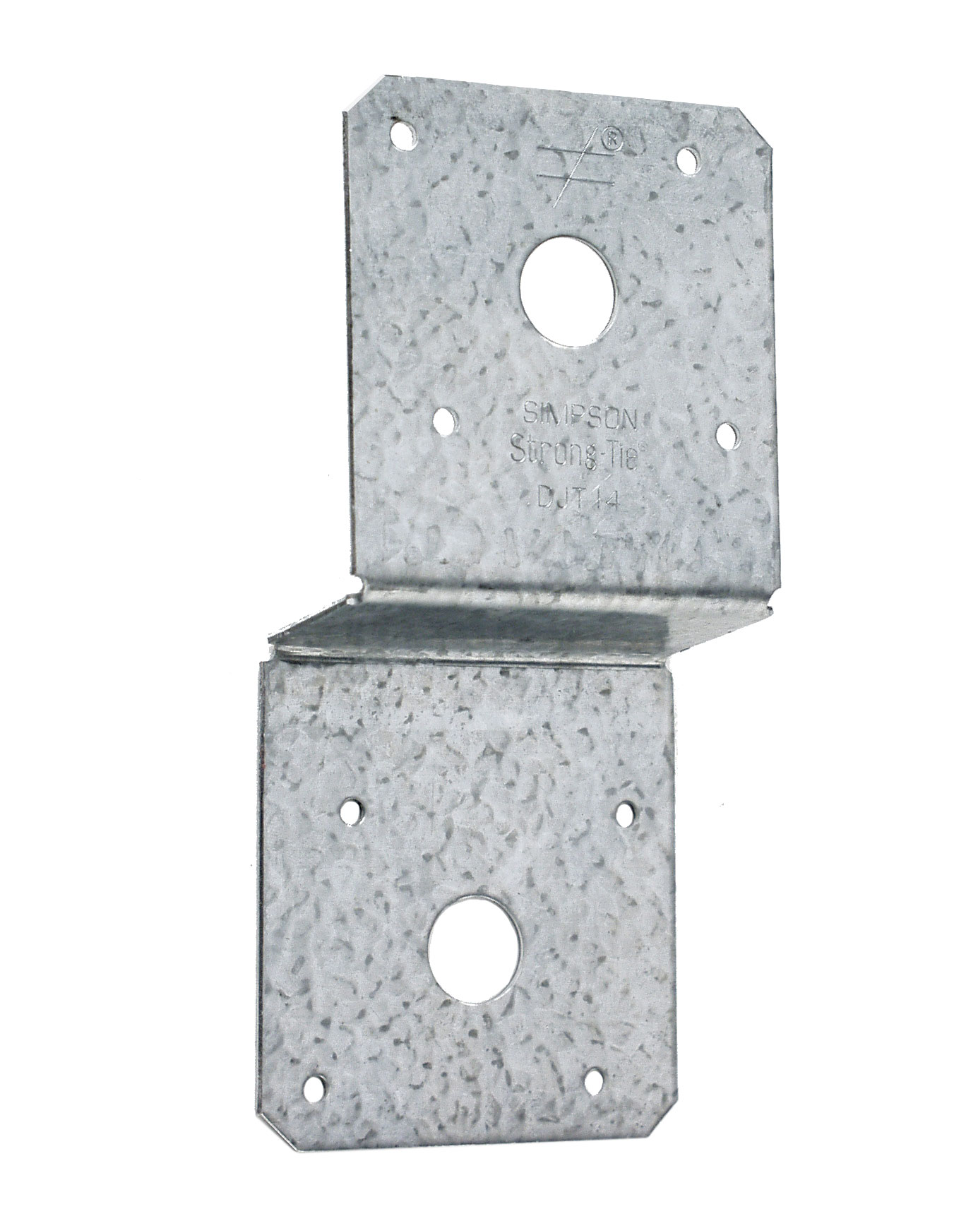 Simpson Strong-Tie DJT14Z DJT 14-Gauge ZMAX® Galvanized Deck Joist Tie for 2x (Pack of 25)