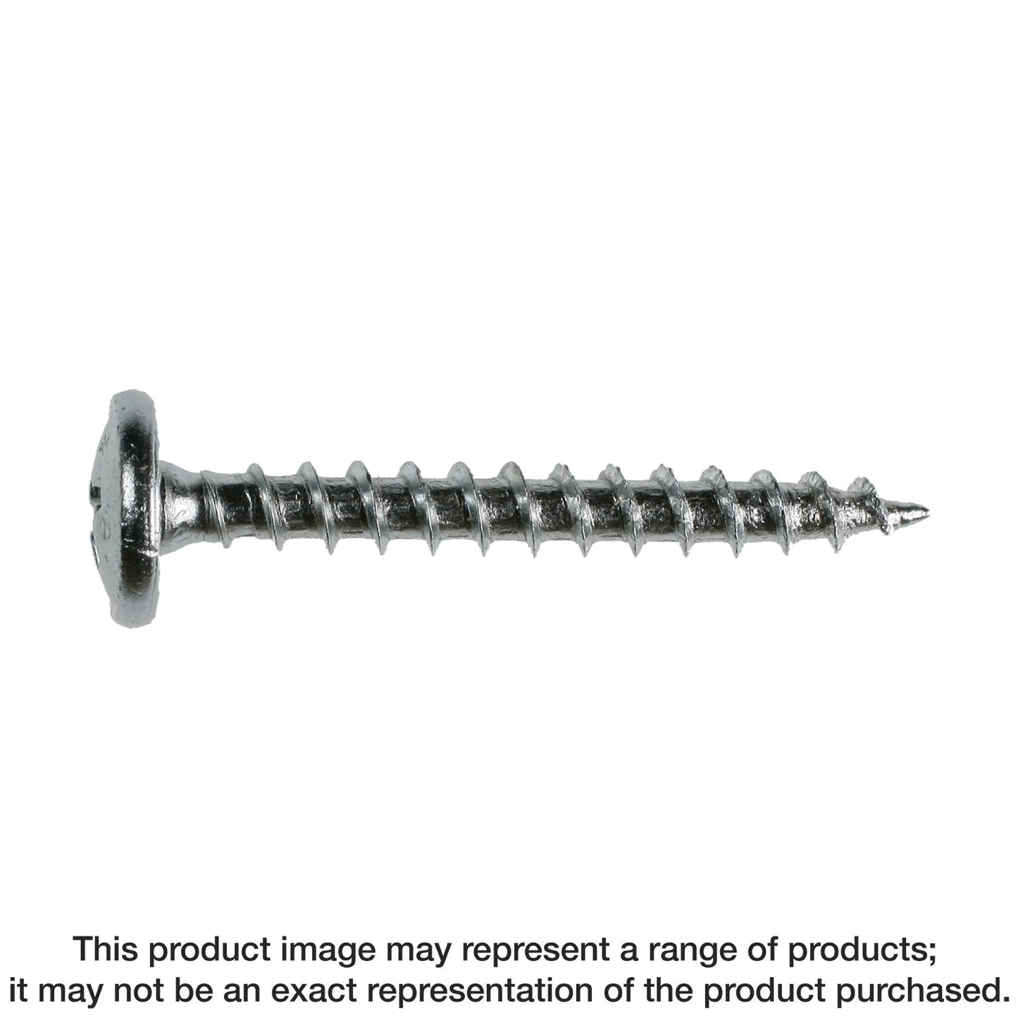 Simpson Strong-Tie SD8X1.25-R Wafer-Head Screw — #8 x 1-1/4 in. #2 Phillips, Clear Zinc Coating (100-Qty) (Pack of 1680)