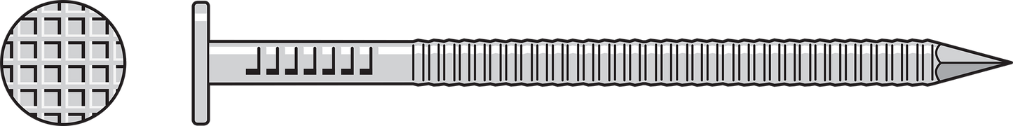 Simpson Strong-Tie T7SND-RP35 Wood Siding Nail — 2-1/4-in. x .092-in. Type 316 Stainless Steel (35-Qty) (Pack of 3240)