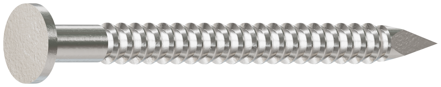 Simpson Strong-Tie T4ACN1 Common Nail, Annular Ring Shank — 1-1/2-in. x .113-in. Type 316 Stainless Steel (1 lb.) (Pack of 10)