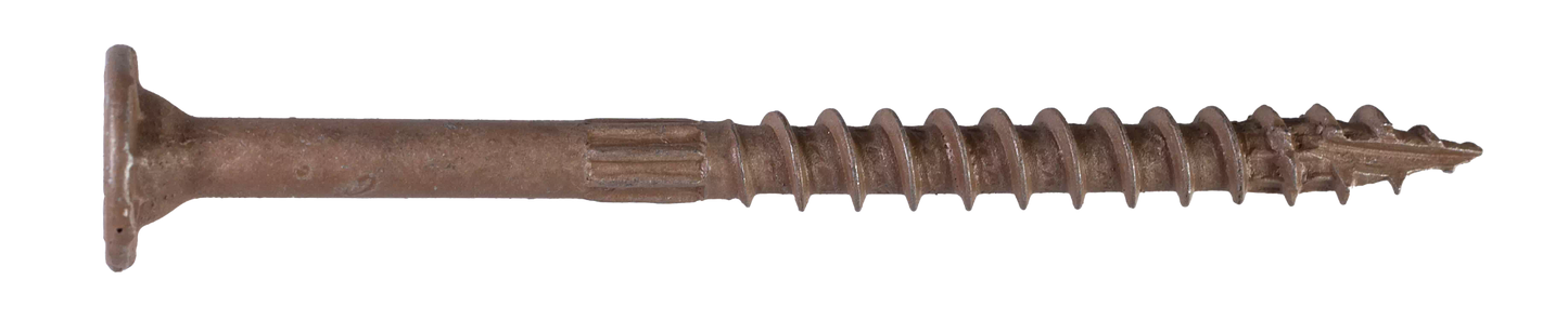 Simpson Strong-Tie SDWS16300QR75 Strong-Drive® SDWS™ FRAMING Screw — 0.160 in. x 3 in. T25, Quik Guard®, Tan (75-Qty) (Pack of 1080)