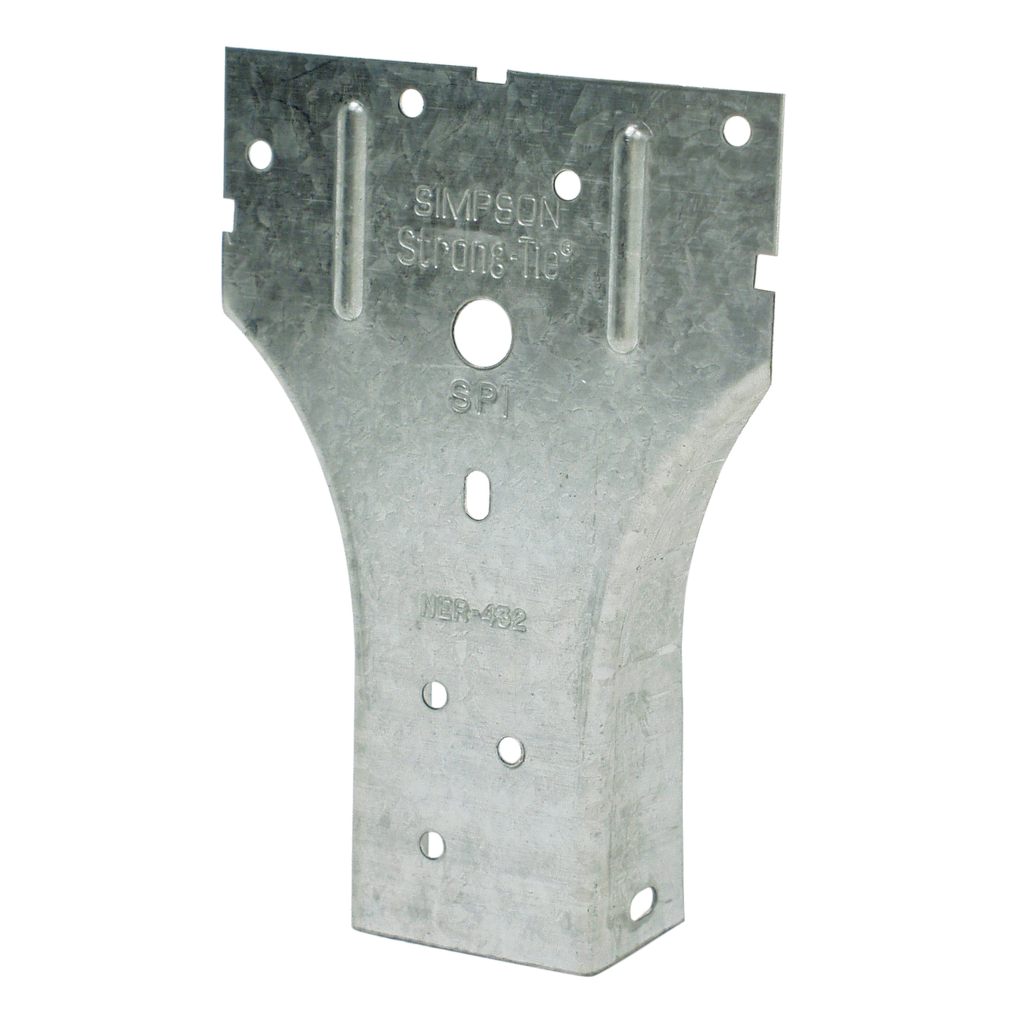 Simpson Strong-Tie SP1 SP 3-1/2-in. x 5-1/16-in. Galvanized Stud-Plate Tie (Pack of 100)