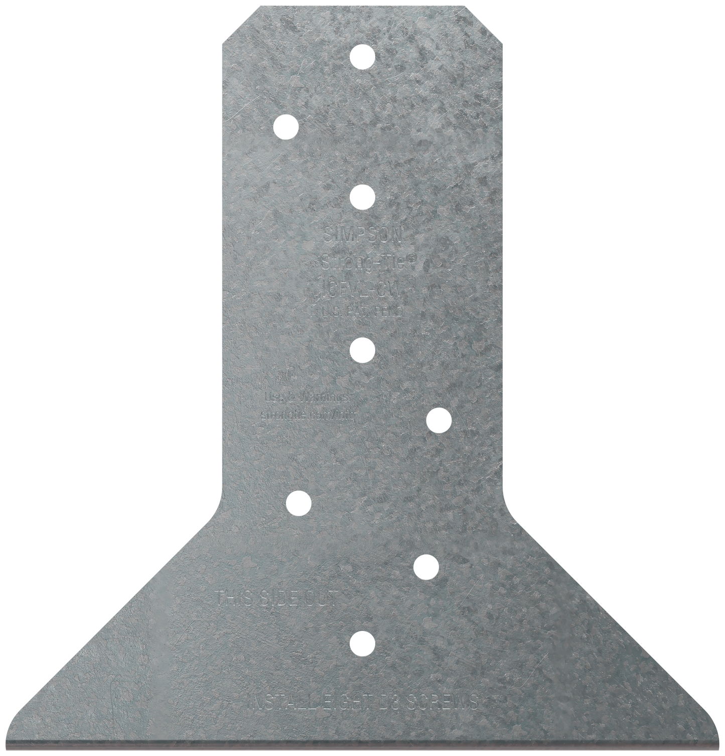 Simpson Strong-Tie ICFVL-CW ICFVL® Ledger Connector System to Connect Composite Wood Ledger to ICF (15-Qty) (Pack of 72)
