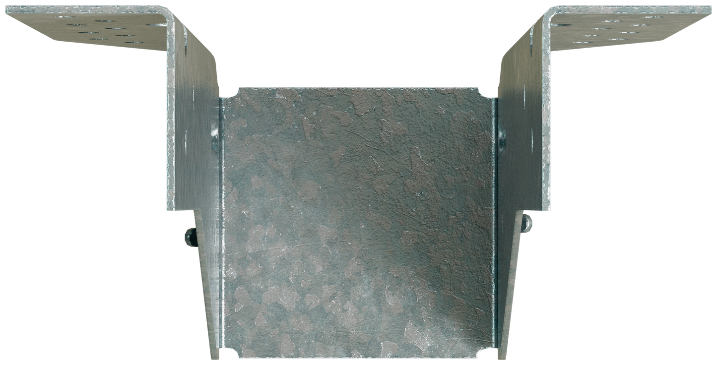 Simpson Strong-Tie MIU2.56/9 MIU Galvanized Face-Mount Joist Hanger for 2-1/2 in. x 9-1/2 in. Engineered Wood (Pack of 25)