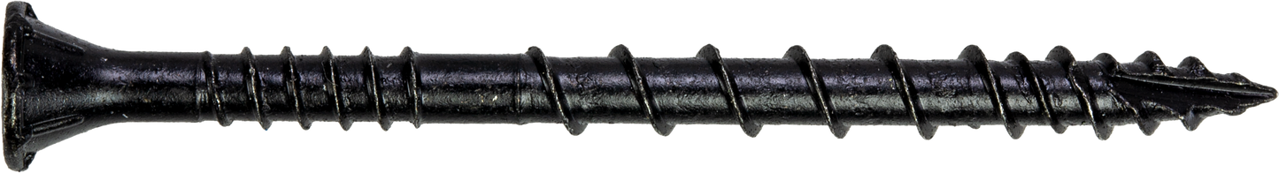 Simpson Strong-Tie DSVBK212R240 Deck-Drive™ DSV WOOD Screw — #10 x 2-1/2 in. T25, Flat Head, Quik Guard®, Black (240-Qty) (Pack of 396)