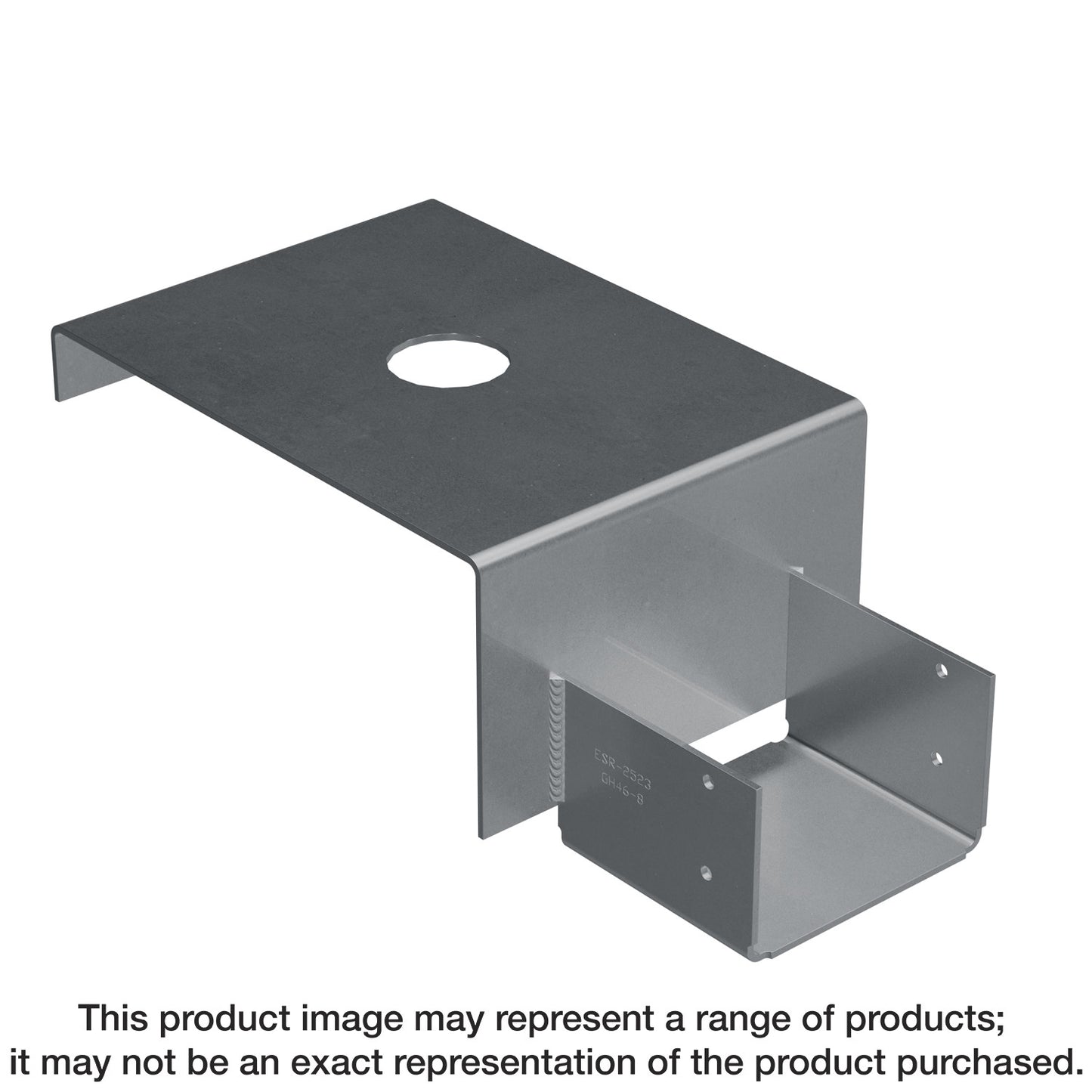 Simpson Strong-Tie GH48-8/3 GH Top-Flange Hanger for 4x8 Girder, 8-in. Foundation Wall with 3x sill plate (Pack of 15)