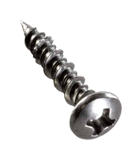 Simpson Strong-Tie T06J075PXM Marine Screw, Pan Head — #6 x 3/4 in. #2 Phillips Drive, Type 316 (1000-Qty) (Pack of 6)