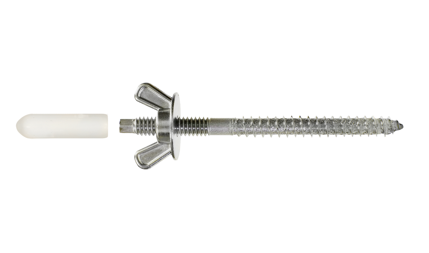 Simpson Strong-Tie SPS25344-KT Storm-Panel Screw — 1/4 in. x 3-7/16 in. Type 302 (25-Qty) (Pack of 6)