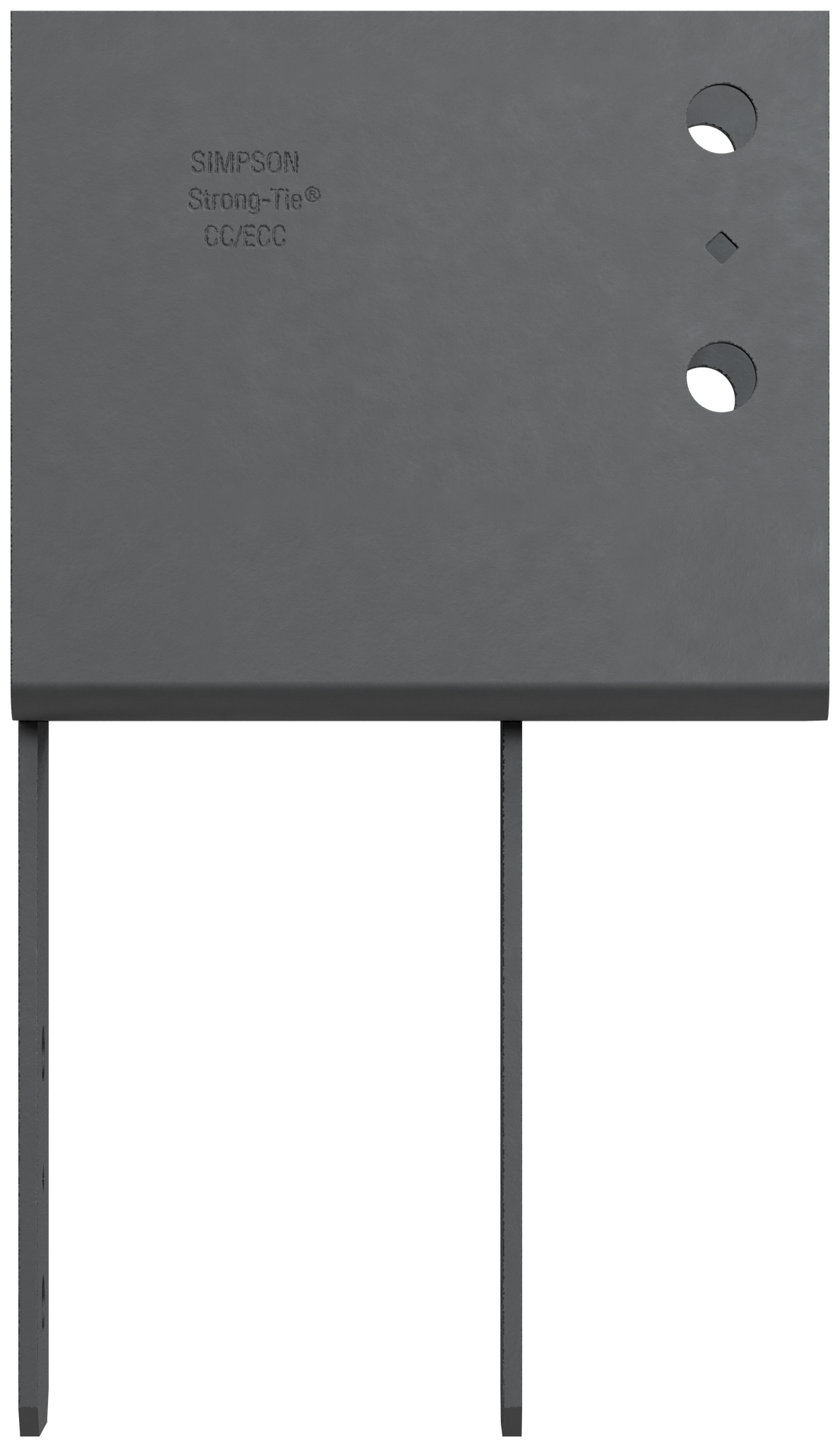 Simpson Strong-Tie ECC5 1/4-6 ECC End Column Cap for 5-1/8 in. Beam, 6x Post (Pack of 72)