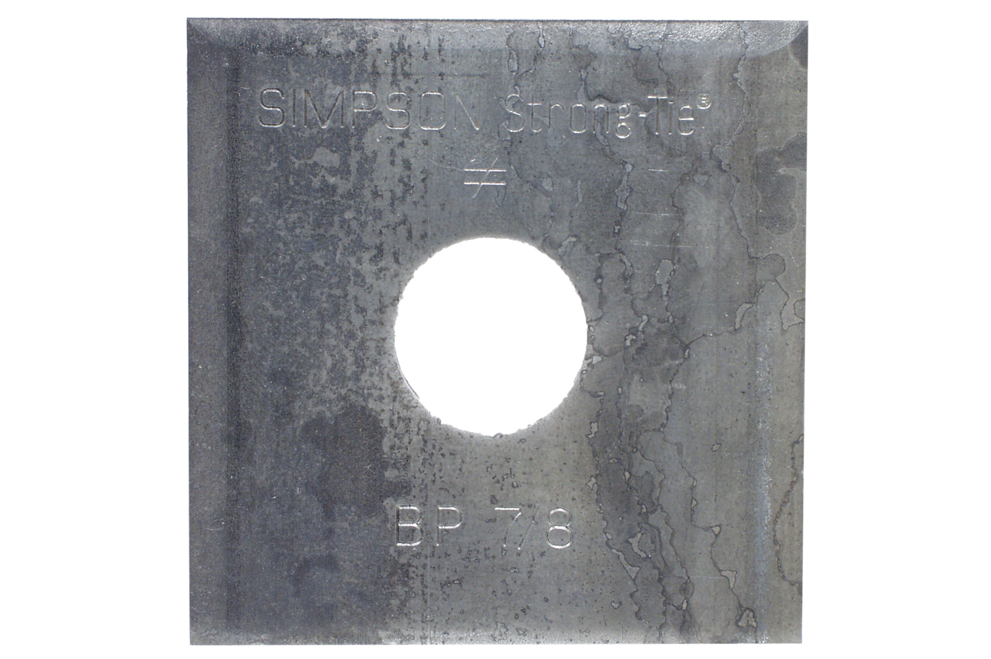 Simpson Strong-Tie BP 7/8-R BP 3 in. x 3 in. Bearing Plate with 7/8 in. Bolt Dia. (Pack of 50)
