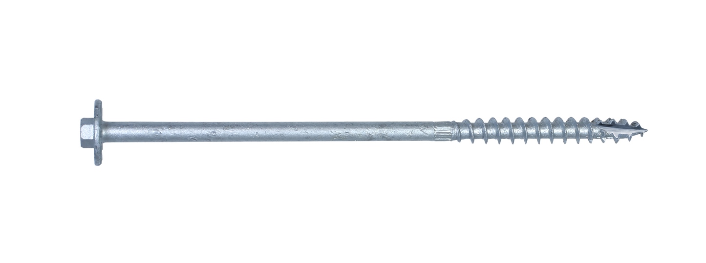Simpson Strong-Tie SDWH27800G-RP1 Strong-Drive® SDWH™ TIMBER-HEX HDG Screw — 0.276 in. x 8 in. 3/8 Hex