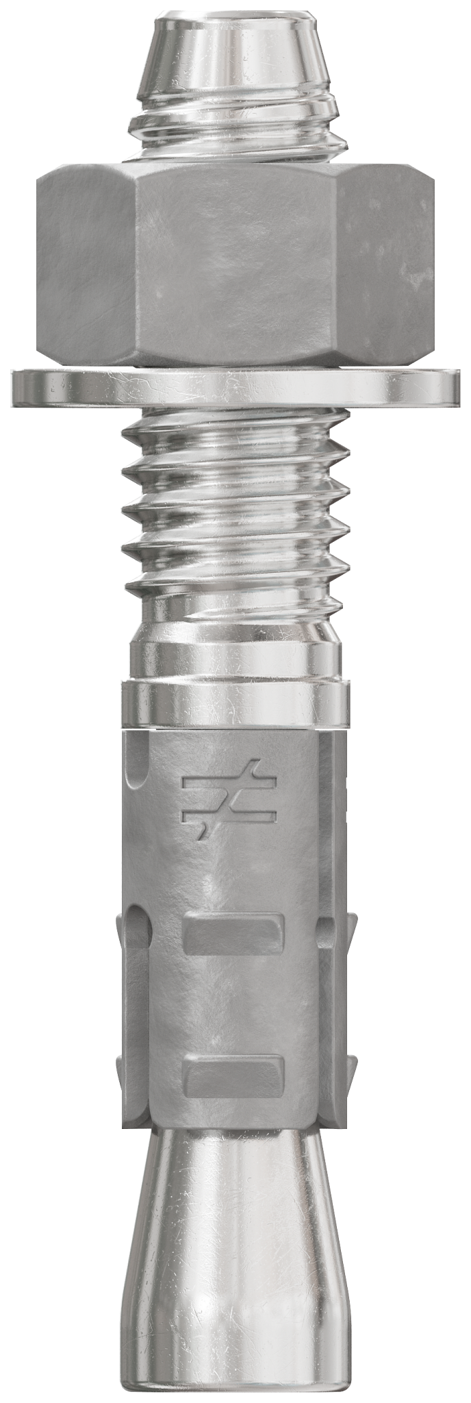 Simpson Strong-Tie STB2-37214S4F50 Strong-Bolt® 2 — 3/8 in. x 2-1/4 in. Type 304 Stainless-Steel Wedge Anchor, Fully Assembled (50-Qty) (Pack of 420)