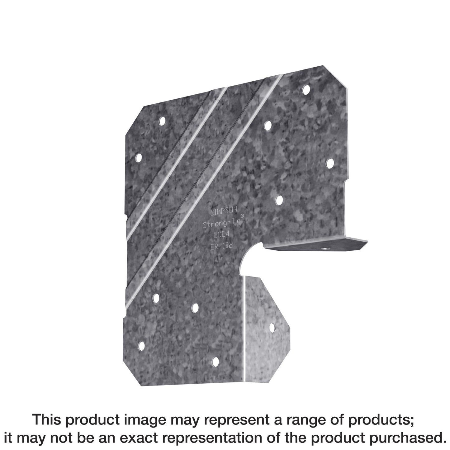 Simpson Strong-Tie LCE4SS LCE Stainless-Steel End Post Cap for 4x (Pack of 40)