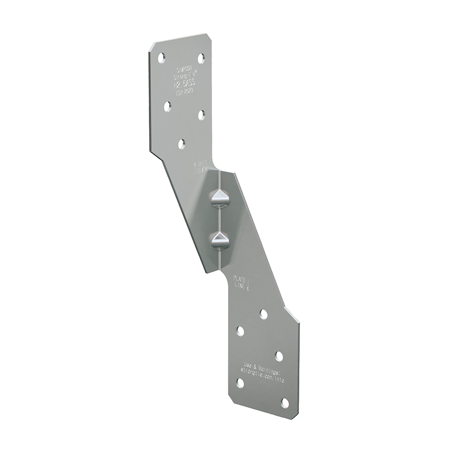 Simpson Strong-Tie H2.5ASS H2.5A 18-Gauge Stainless-Steel Hurricane Tie