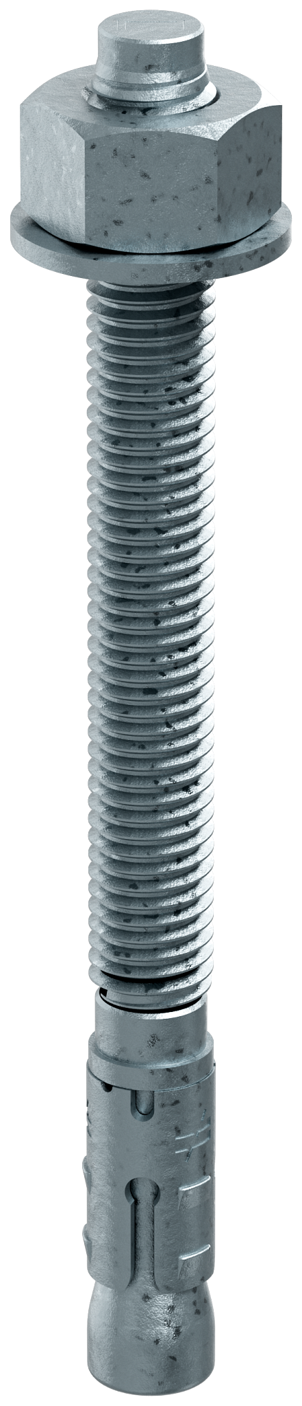 Simpson Strong-Tie STB2-62700MGF20 Strong-Bolt® 2 — 5/8 in. x 7 in. Mechanically Galvanized Wedge Anchor, Fully Assembled (20-Qty)