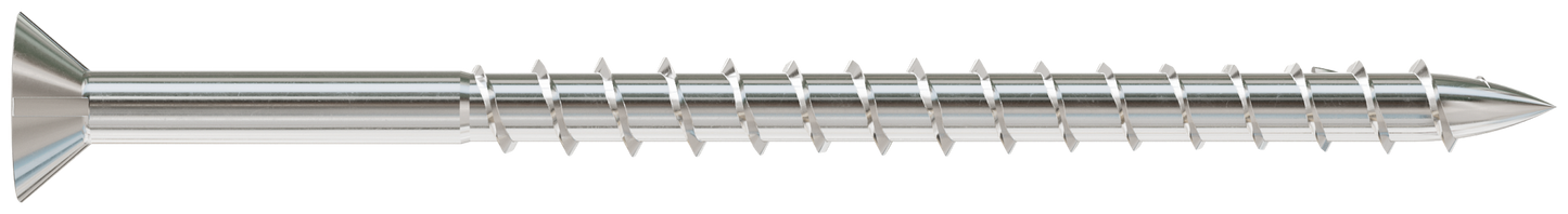 Simpson Strong-Tie T12350WPB Strong-Drive® DWP WOOD SS Screw — #12 x 3-1/2 in. T-27, Flat Head, Type 316 (1000-Qty)