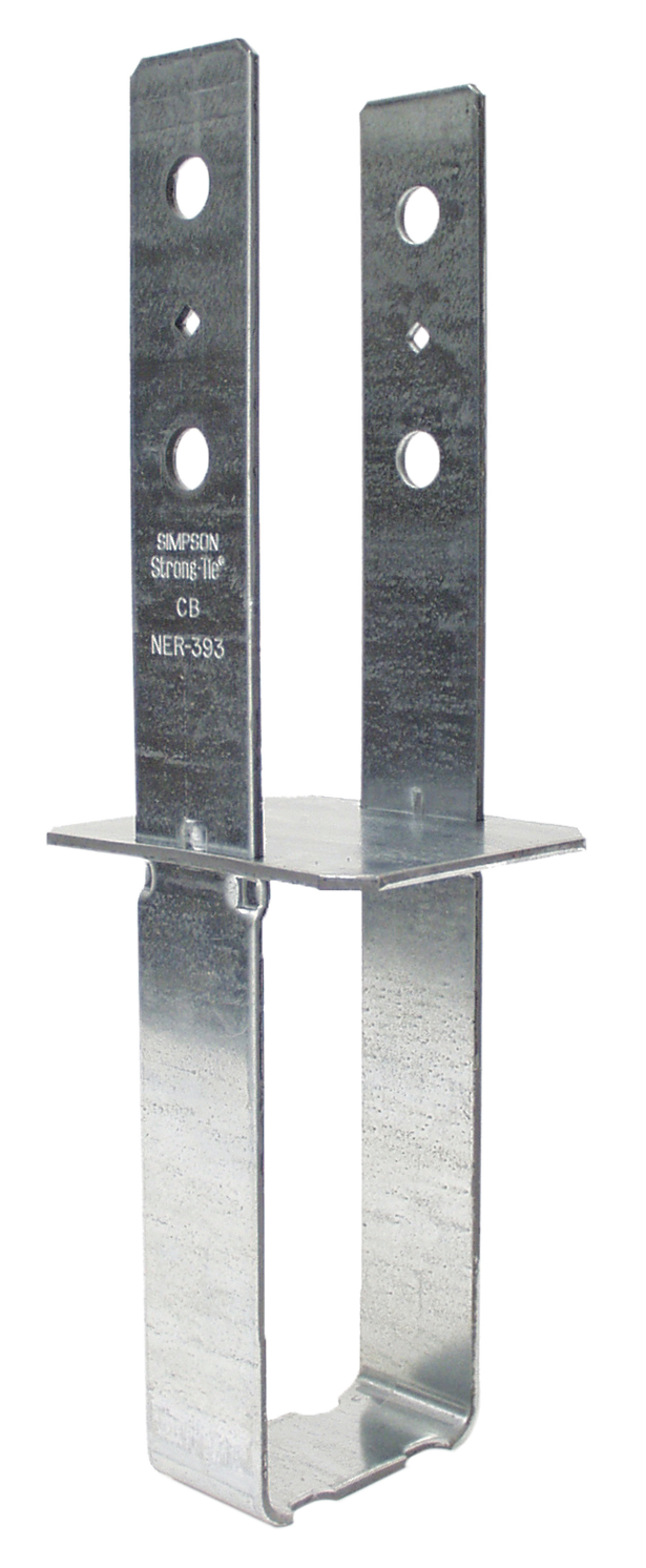 Simpson Strong-Tie CB46 CB Galvanized Column Base for 4x6 (Pack of 9)
