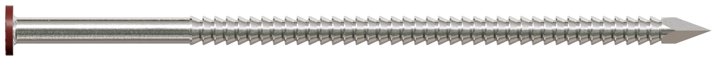 Simpson Strong-Tie S10SNDR1 Painted Siding Nail — 3 in. x .113 in. Type 304 Stainless Steel, Redwood (1 lb.)