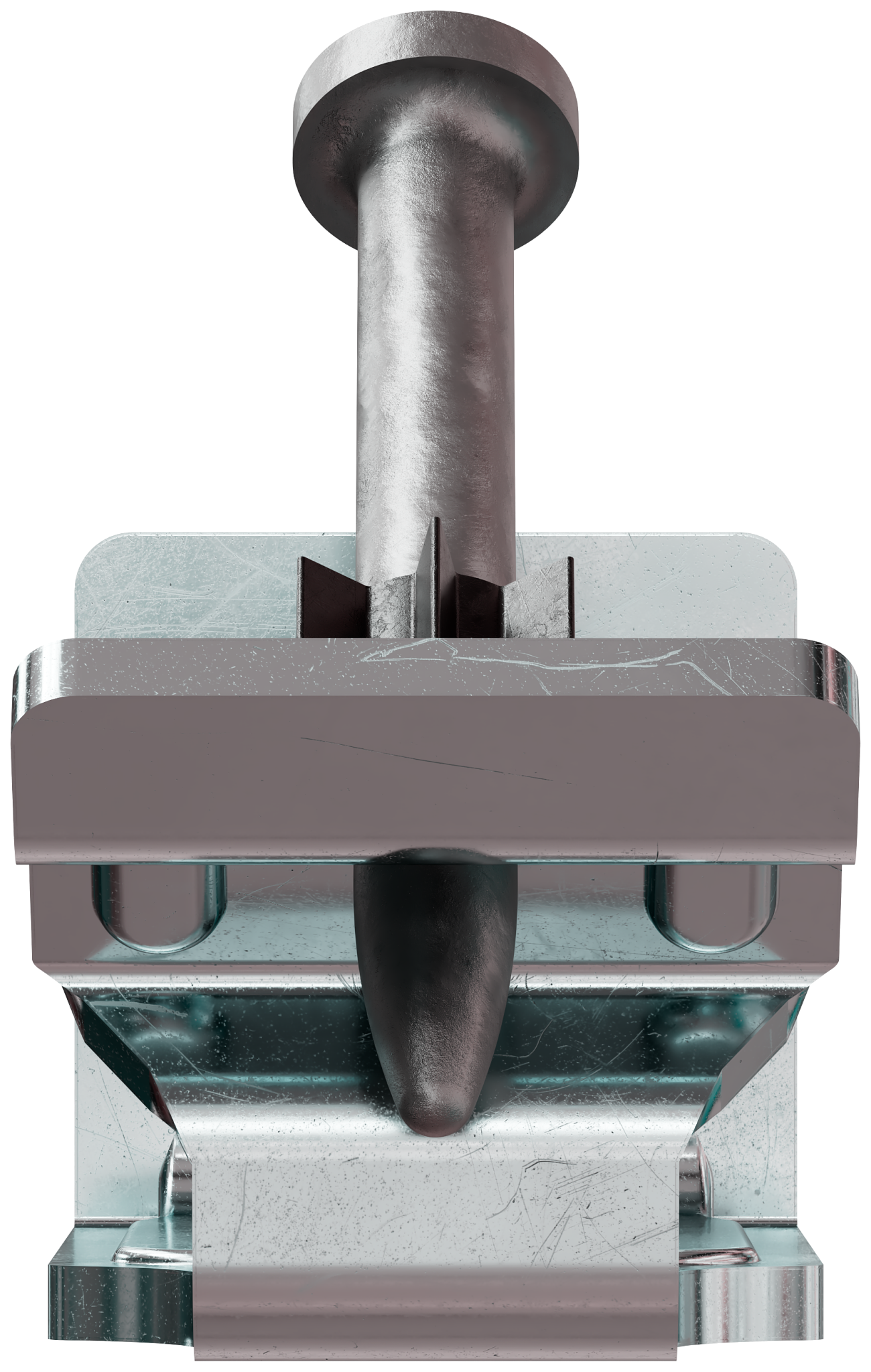 Simpson Strong-Tie PTRHA4-131 PTRHA Powder-Actuated Threaded Rod Hanger for 1/4-in. Threaded Rod (50-Qty) (Pack of 10)