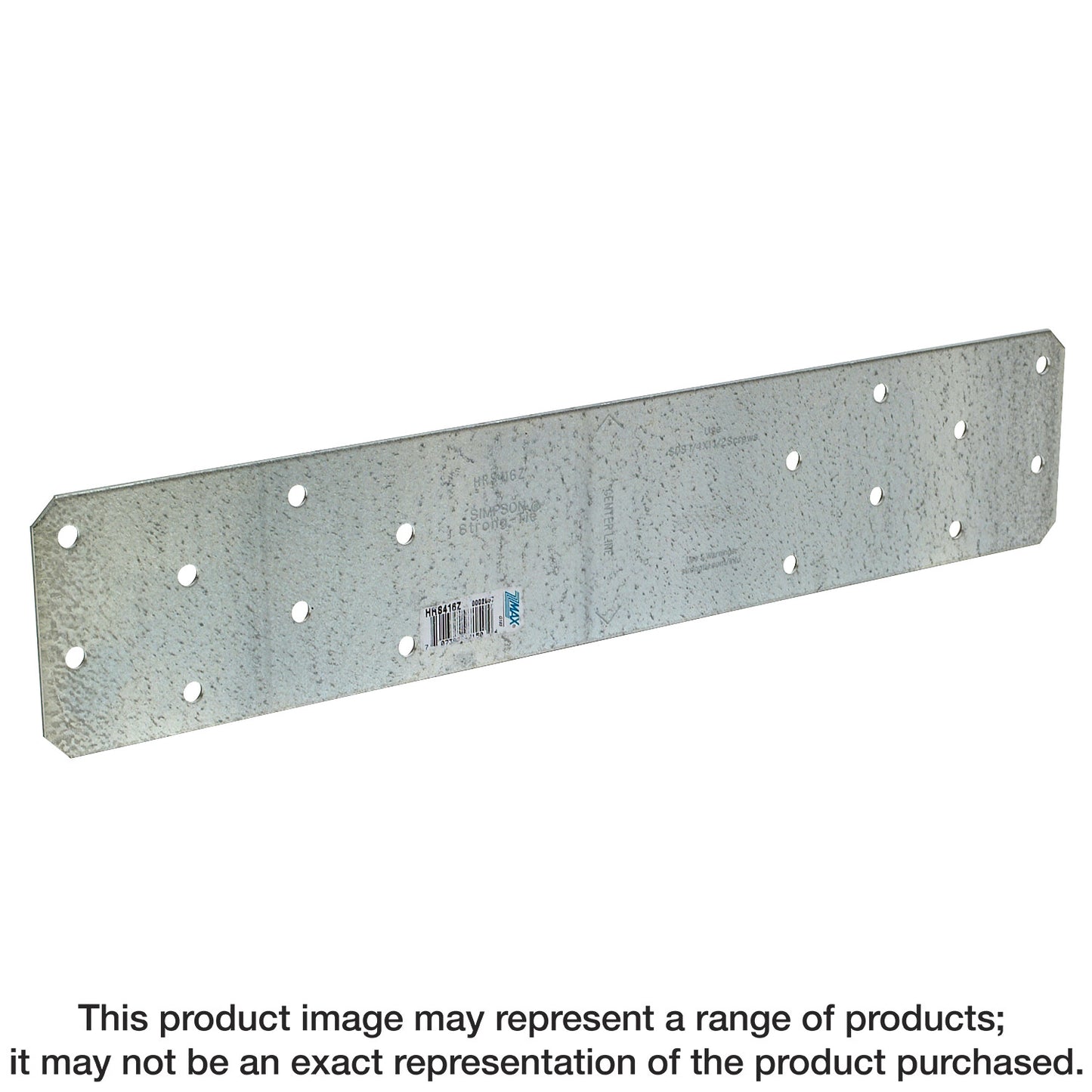 Simpson Strong-Tie HRS416Z HRS 16 in. 12-Gauge ZMAX® Galvanized Heavy Strap Tie