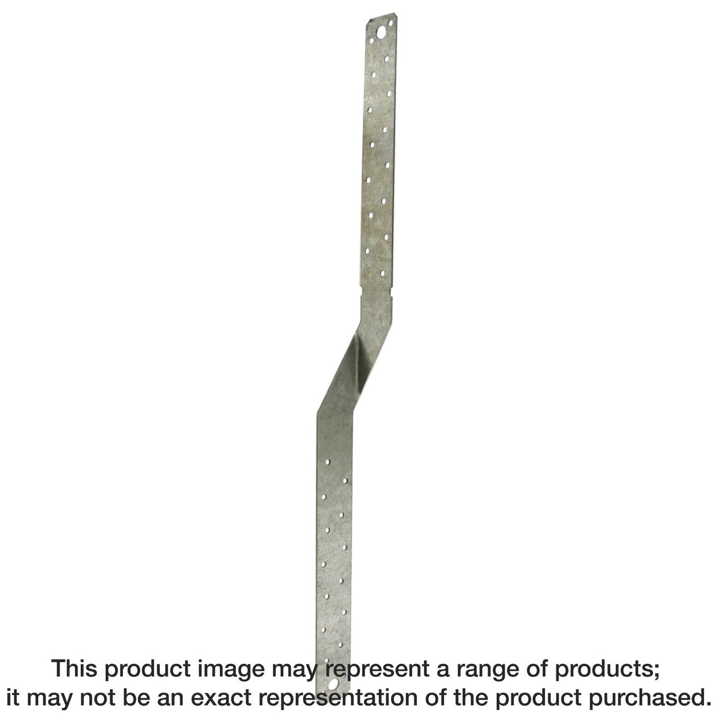 Simpson Strong-Tie MTS20Z MTS 20 in. 16-Gauge ZMAX® Galvanized Medium Twist Strap (Pack of 100)