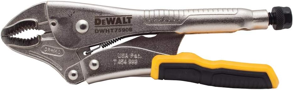 DeWalt 10" Quick Release Curved Jaw Locking Pliers DWHT75908
