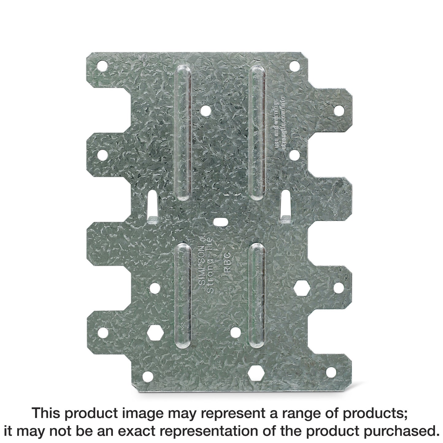 Simpson Strong-Tie RBC RBC 4-1/2 in. x 5-3/4 in. Galvanized Roof Boundary Clip (Pack of 7200)