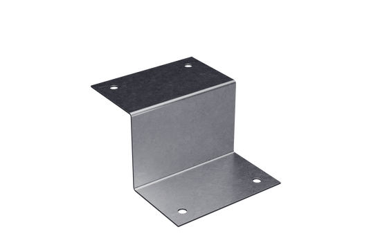 Simpson Strong-Tie Z44 2-1/2 in. x 3-1/2 in. 12-Gauge Galvanized Z Clip (Pack of 5000)