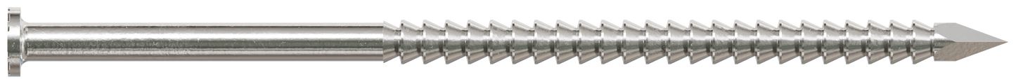 Simpson Strong-Tie S7SND1 Wood Siding Nail — 2-1/4-in. x .092-in. Type 304 Stainless Steel (1 lb.) (Pack of 10)
