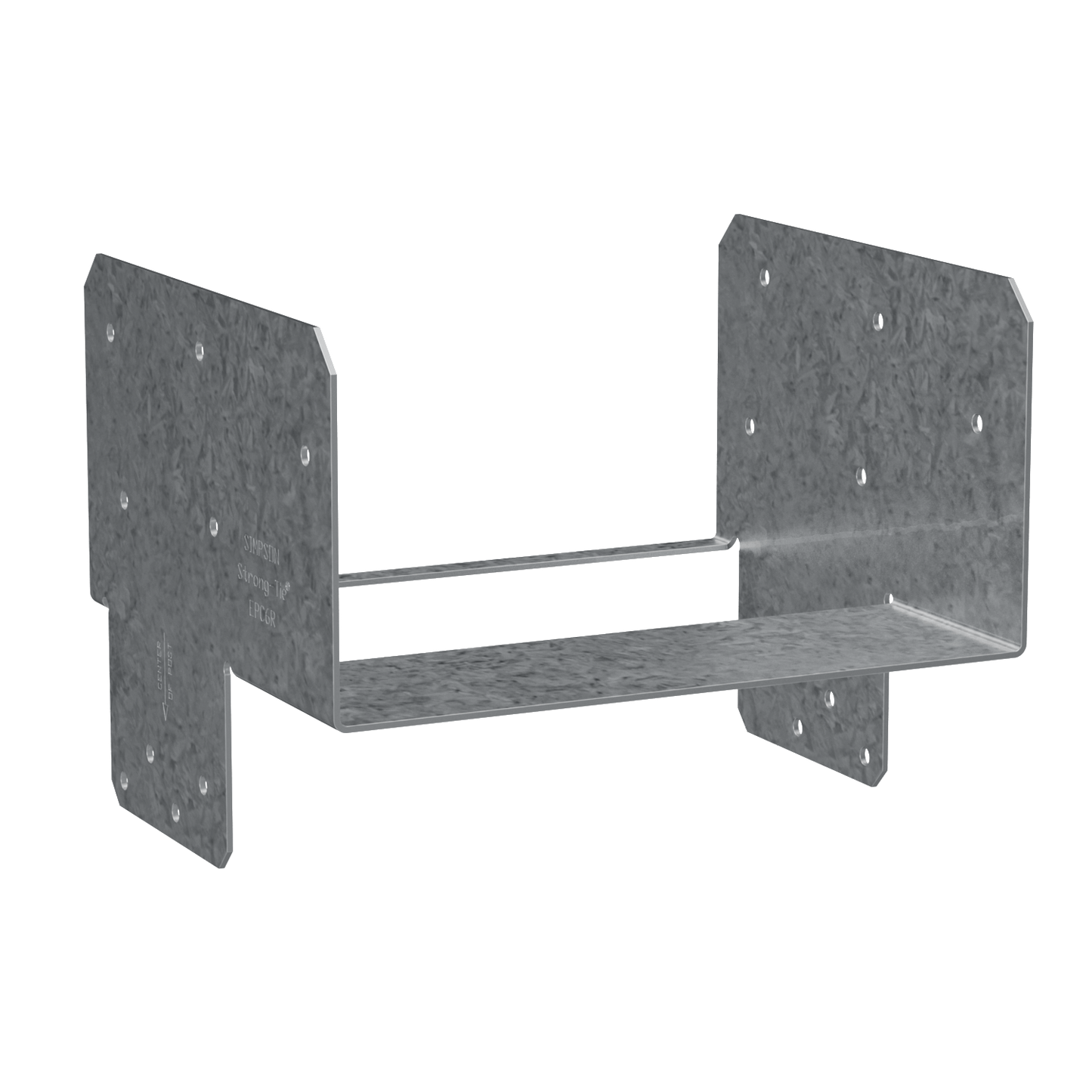 Simpson Strong-Tie EPC6RZ EPCZ™ ZMAX® Galvanized End Post Cap for 6x Rough