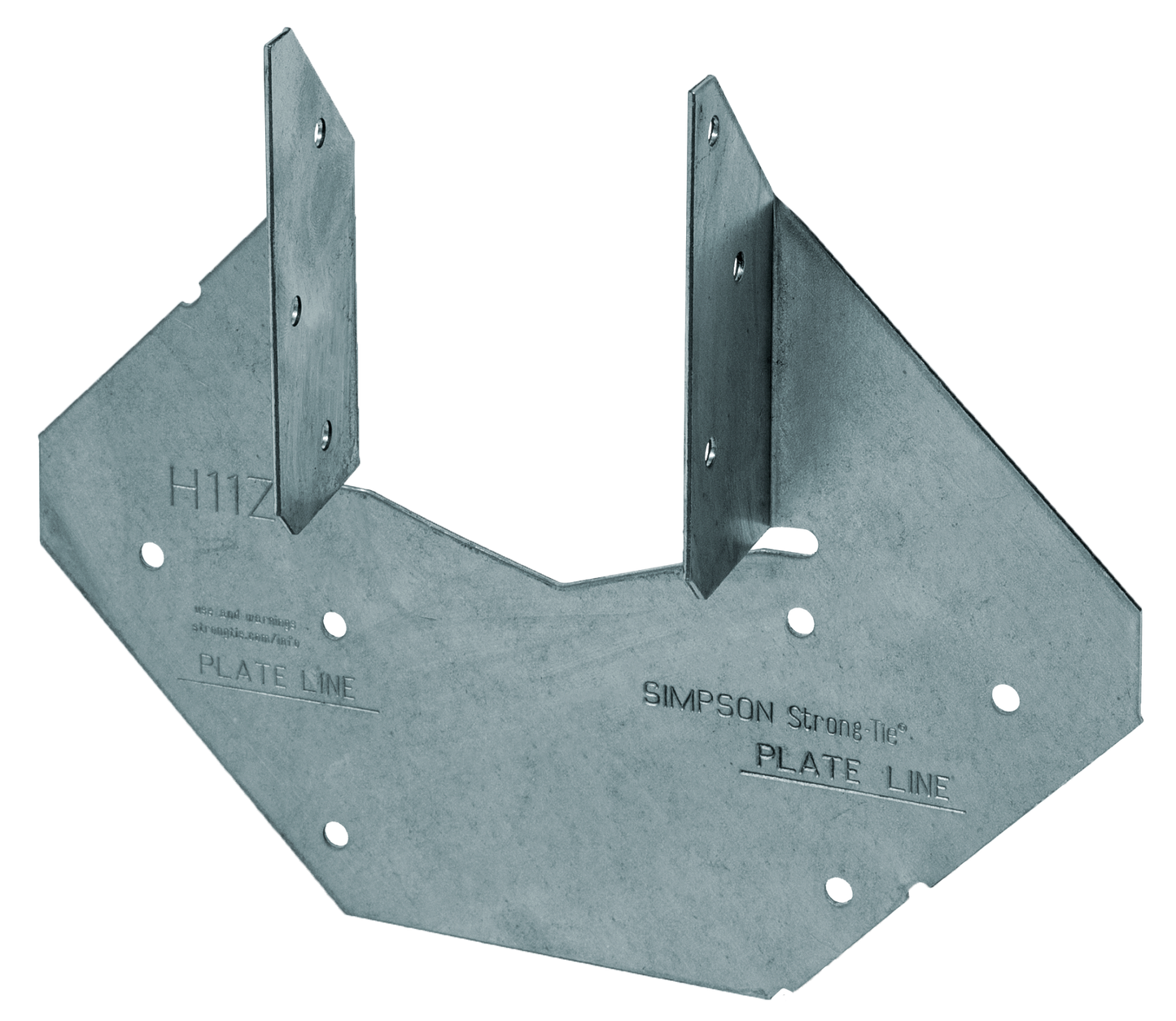 Simpson Strong-Tie H11Z H11 18-Gauge ZMAX® Galvanized Hurricane Tie