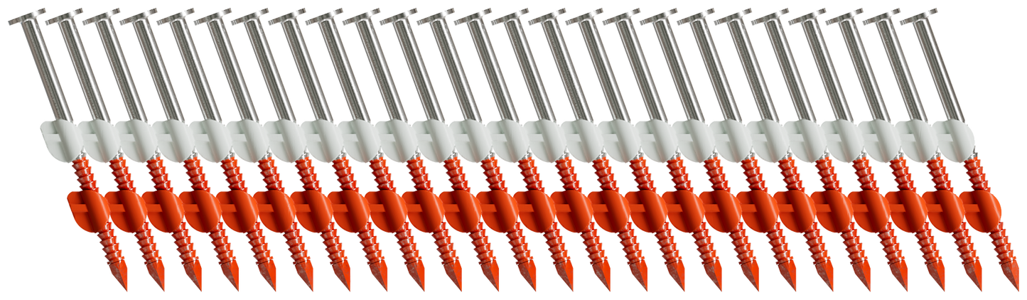 Simpson Strong-Tie T12A200CNB 20°–22° Plastic Strip, Full Round Head, Ring-Shank Nail — 2 in. x .113 in. Type 316 (5000-Qty)
