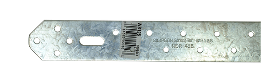 Simpson Strong-Tie WB126 WB 11ft. 4-3/8 in. Wall Bracing (10-Qty) (Pack of 50)