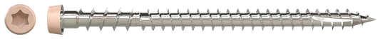 Simpson Strong-Tie DCU234MB305TN05 Deck-Drive™ DCU COMPOSITE Screw — #10 x 2-3/4 in. T20, Type 305, Tan 05 (1750-Qty) (Pack of 64)