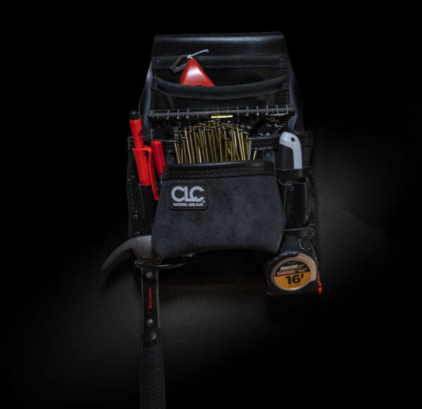 CLC 55423 Heavy Duty Leather Nail & Tool Bag