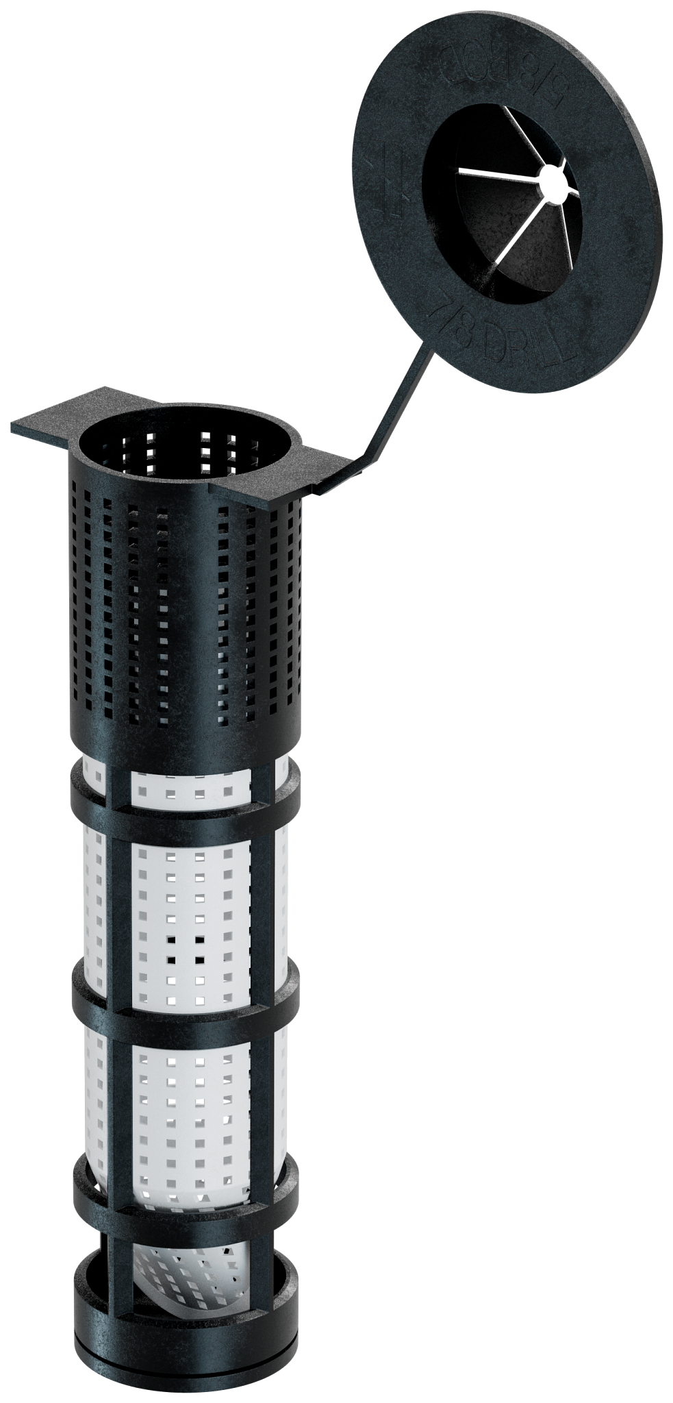 Simpson Strong-Tie AWS623P Opti-Mesh 3-1/2 in. Acrylic Adhesive Plastic Screen Tube for 5/8 in. Rod for AT-XP
