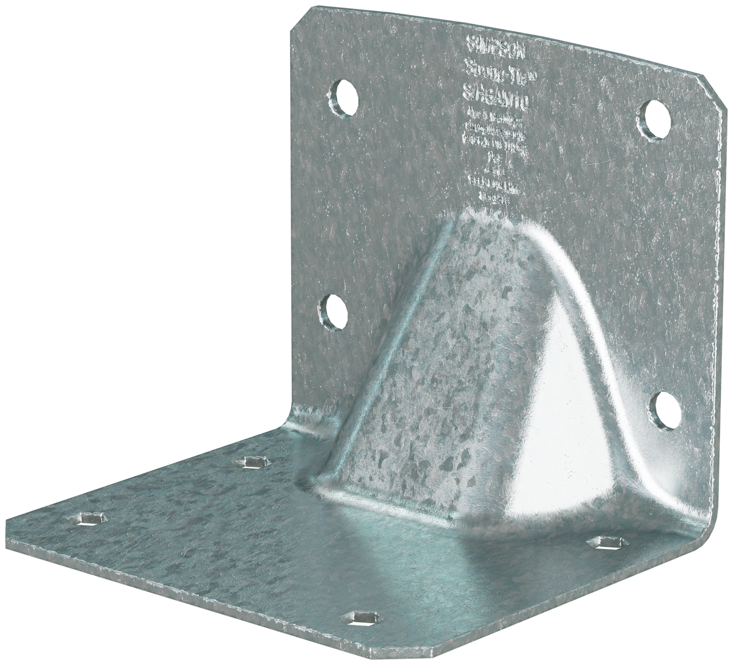 Simpson Strong-Tie S/HGAM10KT S/HGAM Hurricane Gusset Angle for Masonry with Screws (10-Qty) (Pack of 6)