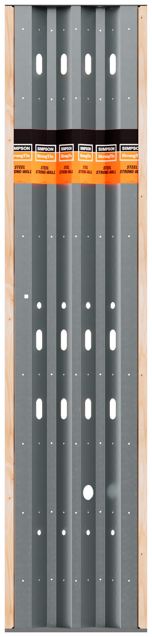 Simpson Strong-Tie SSW24X9 24 in. x Nominal 9 ft. Steel Strong-Wall® Shearwall (Pack of 12)