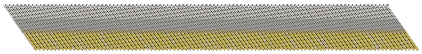 Simpson Strong-Tie T15N125SFN Tape Collation, DA-Style Angle, 15-Gauge Finishing Nail — 1-1/4 in. Type 316 (4000-Qty)