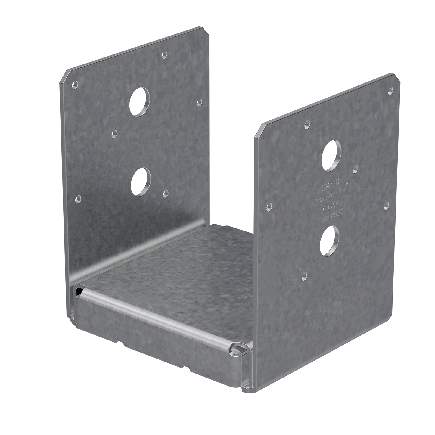 Simpson Strong-Tie ABU66RZ ABU ZMAX® Galvanized Adjustable Standoff Post Base for 6x6 Rough